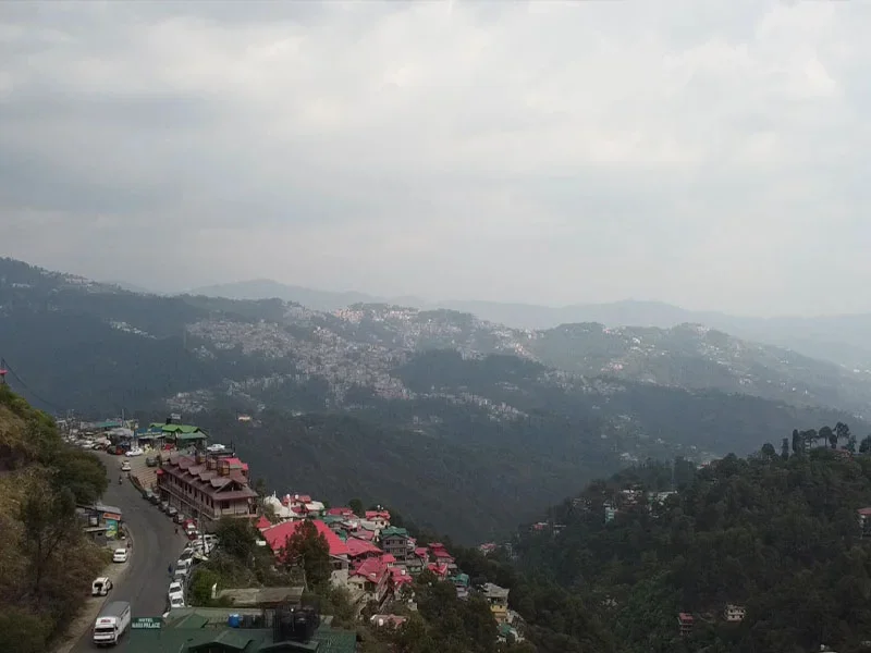 3 star hotel-Hotel In Shimla- Hotel Daffodils White House-Balcony View